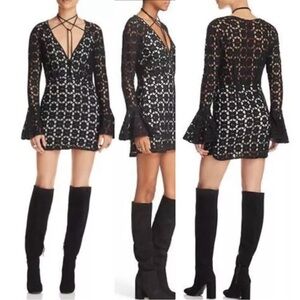 ✨HP✨FREE PEOPLE BACK TO BLACK DRESS